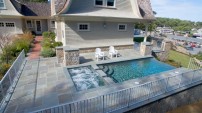 Natural Stone Pool Deck - 6