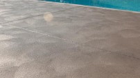 Decorative Concrete Pool Deck - 1