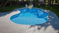 Decorative Concrete Pool Deck - 6