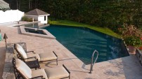 Natural Stone Pool Deck - 1