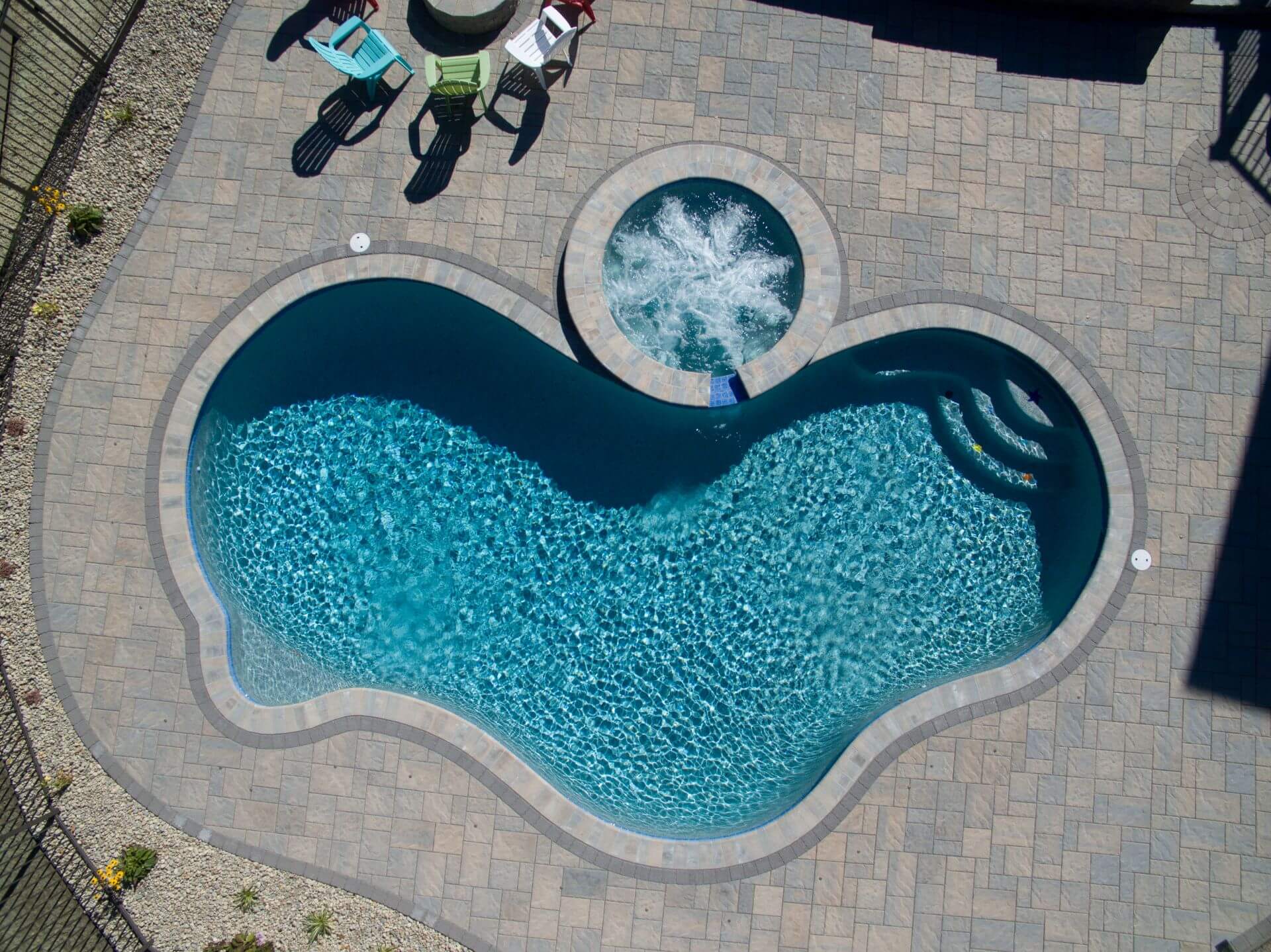 Gunite swimming pool by Northern Pools