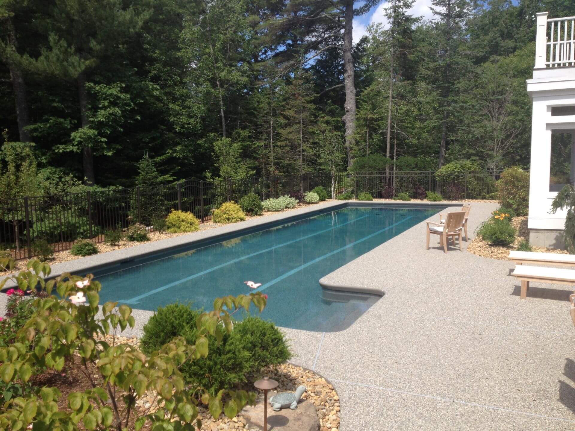 Gunite swimming pool by Northern Pools
